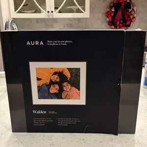 Aura Walden Digital Midnight Black Frame